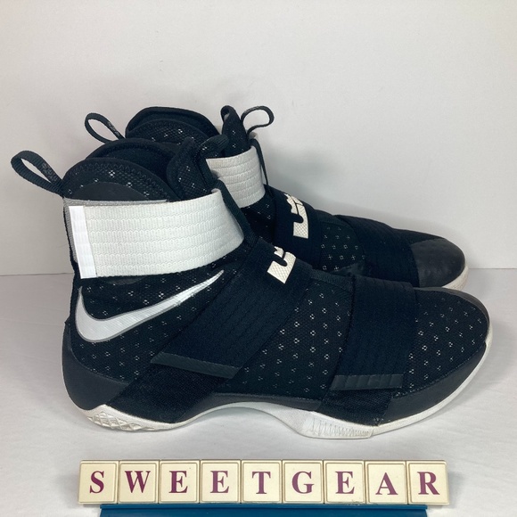 Nike Other - Nike LeBron Soldier 10 TB 'Team White Silver Black